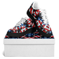 Women's Red White Blue Geometric Pattern All-Over Print Core Low Shoes