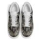 Women's Monochrome Geometric Kaleidoscope Pattern All Over Print Core Low Shoes