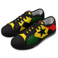 Women's Red Yellow Green and Black Stars Urban Peak Low Shoes