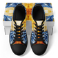 Men’s Bright Orange & Blue Abstract All Over Print Urban Peak Low Shoes