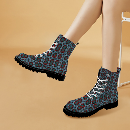 Women's Custom Round Toe Boots Fashion Unisex.
