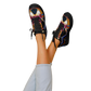 Women's Bold Geometric Pattern All-Over Print Core Low Shoes