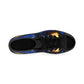 Men's Blue Geometric Kaleidoscope pattern Design High-Top Sneakers