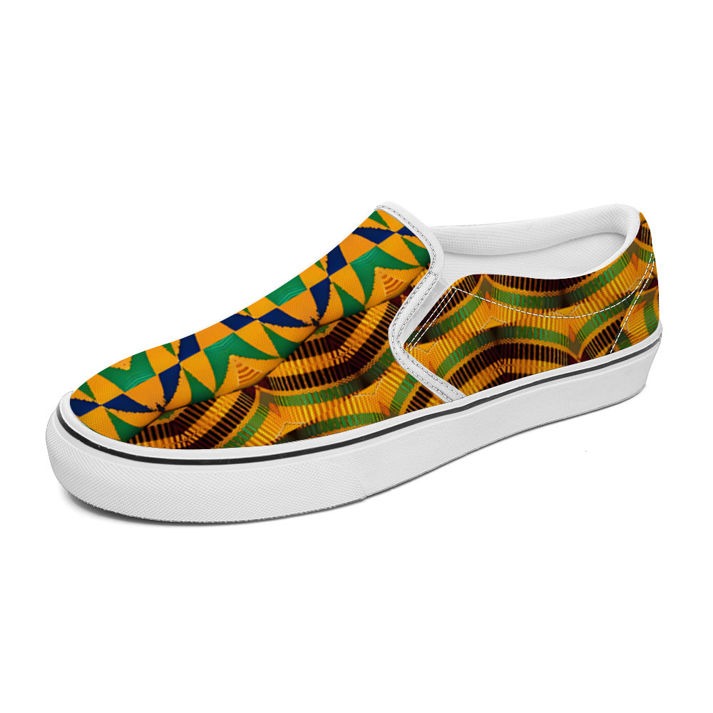 Women's Unisex Classic Slip-On Canvas Sneakers
