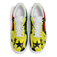 Men's Red Yellow Green and Black Stars Pattern All Over Print Urban Peak High Top Shoes