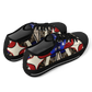Women's Patriotic Stars & Cross Kaleidoscope Pattern All-Over Print Urban Peak Low Shoes