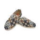 Women's Neutral Geometric Floral Pattern All Over print  Classic Canvas Slip-On