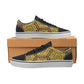 Men's Kaleidoscope Geo Pattern Low Top Skateboarding Shoes