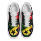 Women's Red Yellow Green and Black Stars Core Low Shoes