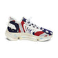 Women's Patriotic Star Flag Sneakers