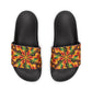 Men's Kente Pattern Removable Strap Casual Beach Slides