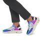 Men's Gradient Mesh Blue Purple Athletic Running Sneakers