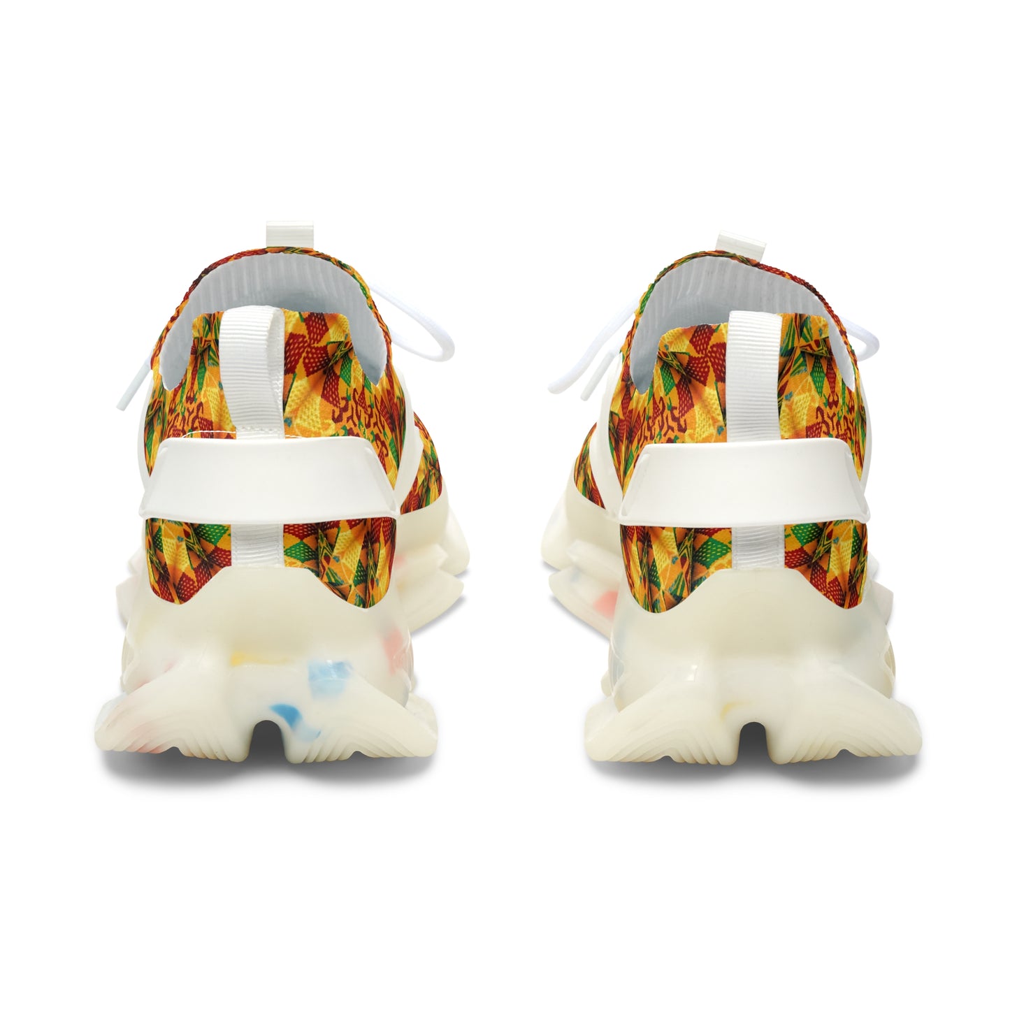 Women’s Mesh Floral Autumn Kaleidoscope Lightweight Running Sneakers