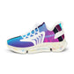 Men's Gradient Mesh Blue Purple Athletic Running Sneakers