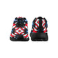 Women's Red White Blue Geometric Pattern All-Over Print  Athletic Shoes