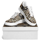Men's Kaleidoscope Leopard Pattern All-Over Print Core Low Shoes