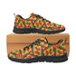Women's Vibrant African Kente Geometric Pattern All-Over Print Breathable Running Shoes
