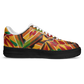 Men's Vibrant African Kente Geometric All-Over Print Core Low Shoes