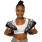 Women's Red & Teal Aztec Geo Pattern All-Over Print Core Low Shoes