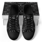 Women's Black & White Geometric All-Over Print Urban Peak Low Shoes