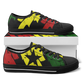 Women's Red Yellow Green and Black Stars Urban Peak Low Shoes