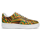 Women's Bold African Kente Inspired Pattern All-Over Print Core Low Shoes