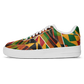 Men's Vibrant African Kente Geometric Pattern All-Over Print  Core Low Shoes