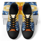 Women’s Bright Orange & Blue Abstract All Over Print Urban Peak Low Shoes
