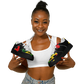 Women's Red Yellow Green and Black Stars Core Low Shoes