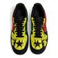 Women's Red Yellow Green and Black Stars Pattern All Over Print Urban Peak High Top Shoes
