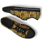 Women's African Kente Geometric Pattern All-Over Print Urban Peak Low Shoes