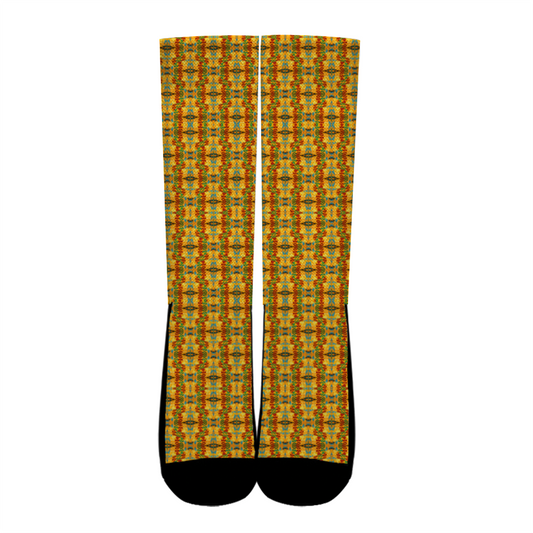 Men's Custom Unisex Mid-calf Polyester Thin Socks