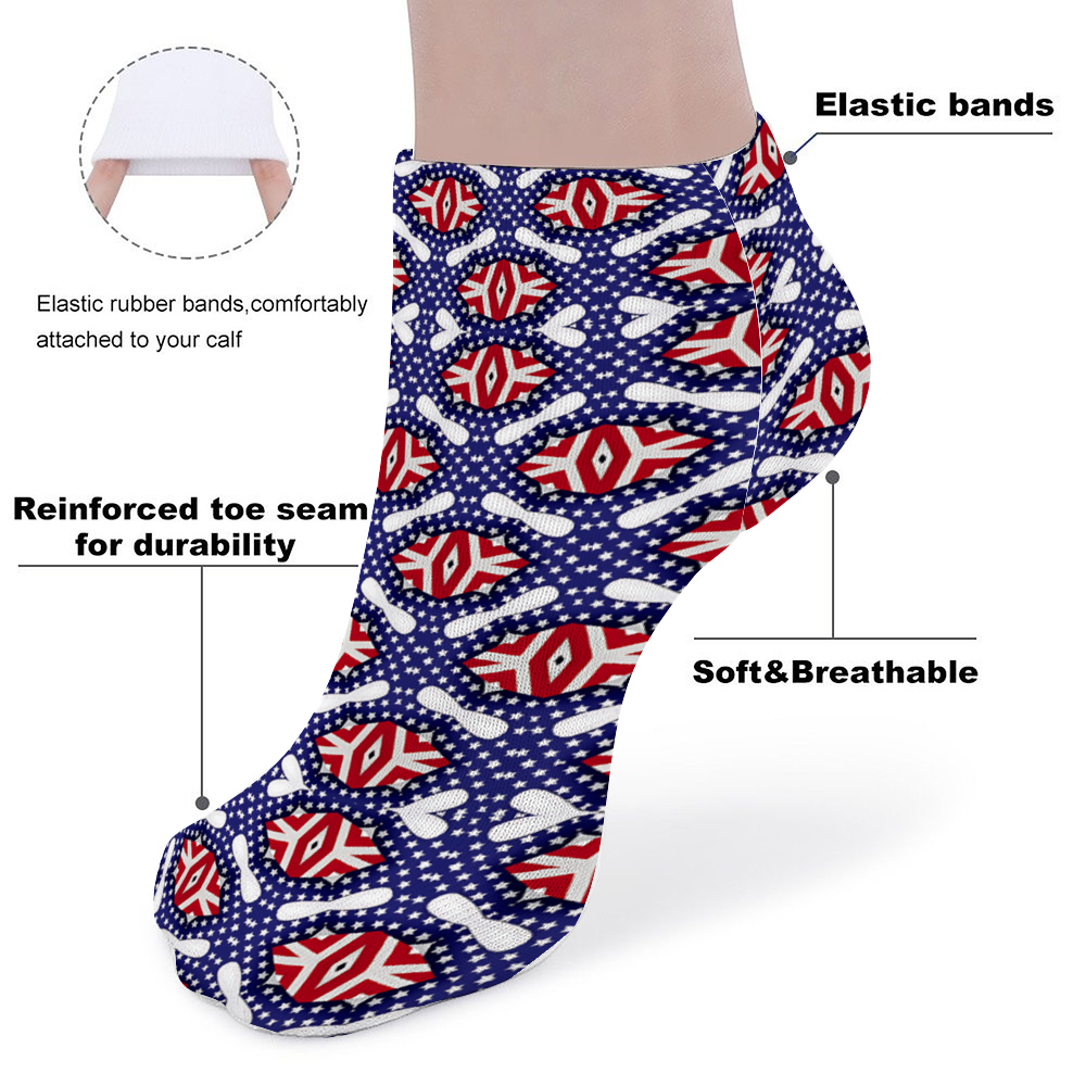 Women's Custom Unisex Polyester Thick Socks