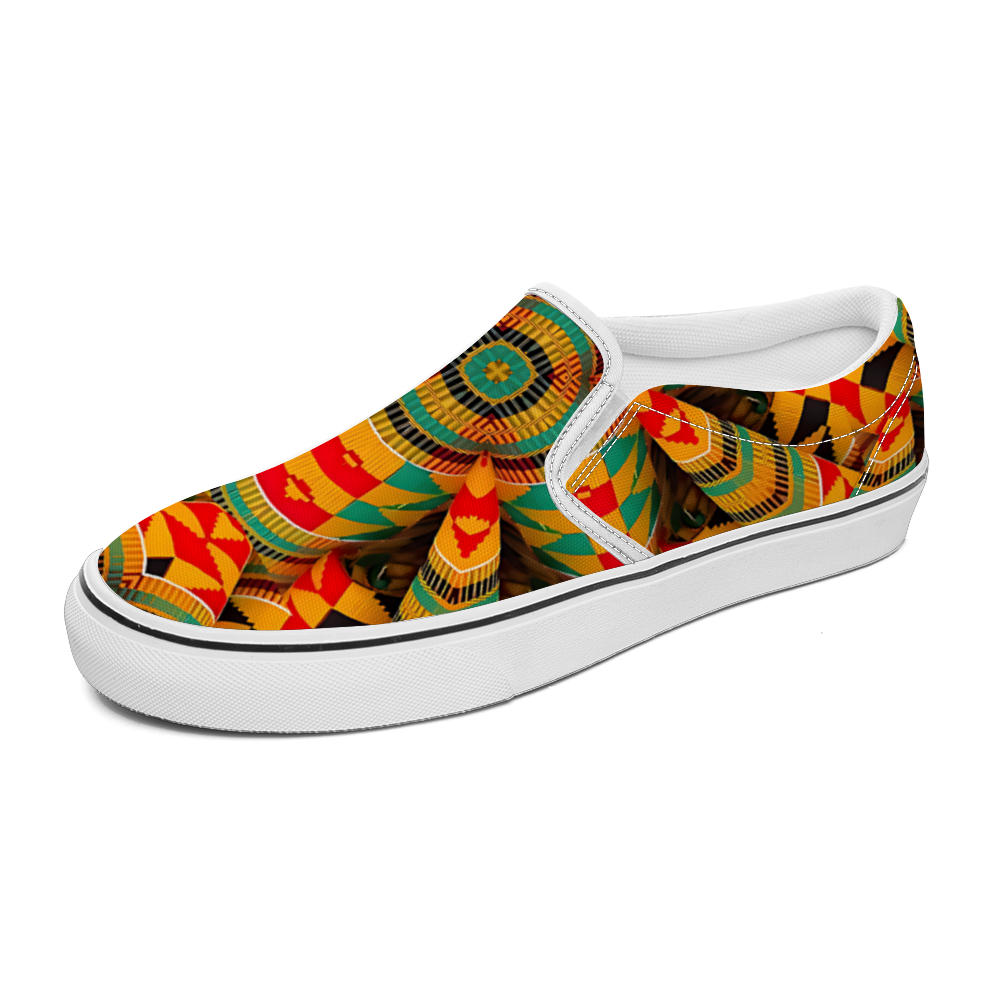 Women's Unisex Classic Slip-On Canvas Sneakers