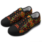 Women's African Kente Geometric Star Pattern All-Over Print Urban Peak Low Shoes