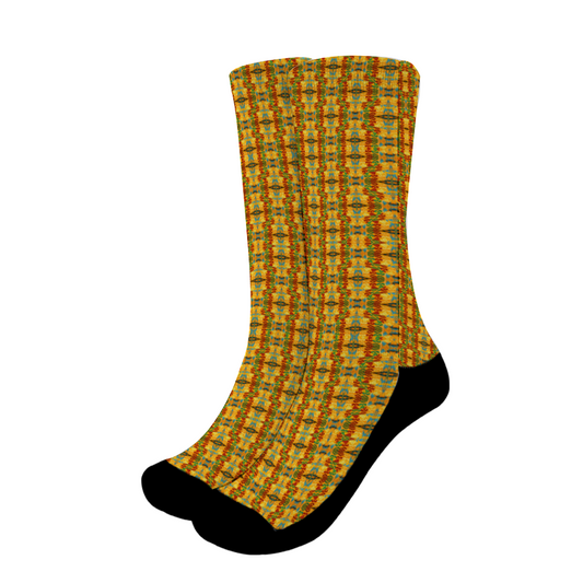 Men's Custom Unisex Mid-calf Polyester Thin Socks