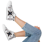 Women's Abstract Symmetry Pattern Urban Peak High Top Shoes
