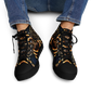 Men's Geometric Gold & Black Pattern Urban Peak High Top Shoes