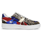 Men's Patriotic Star Kaleidoscope Pattern All-Over Print Core Low Shoes