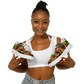 Women's  Vibrant African Kente Geometric All-Over Print Core Low Shoes