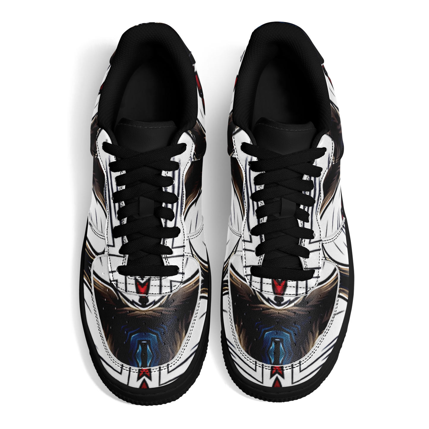 Women's Abstract Symmetry Pattern Core Low Shoes