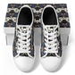 Men's Bold Geometric Pattern All-Over Print Urban Peak Low Shoes