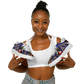 Women's Starburst Patriotic Colors Pattern All-Over-Print Core Low Shoes
