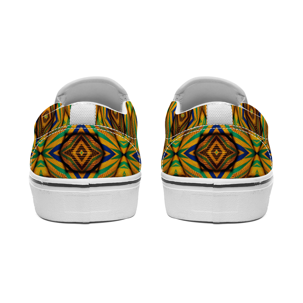 Women's Unisex Classic Slip-On Canvas Sneakers