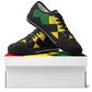 Women's Red Yellow Green and Black Stars Urban Peak Low Shoes