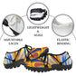 Women's Abstract Sunburst Pattern All Over print Outdoor Training Shoes