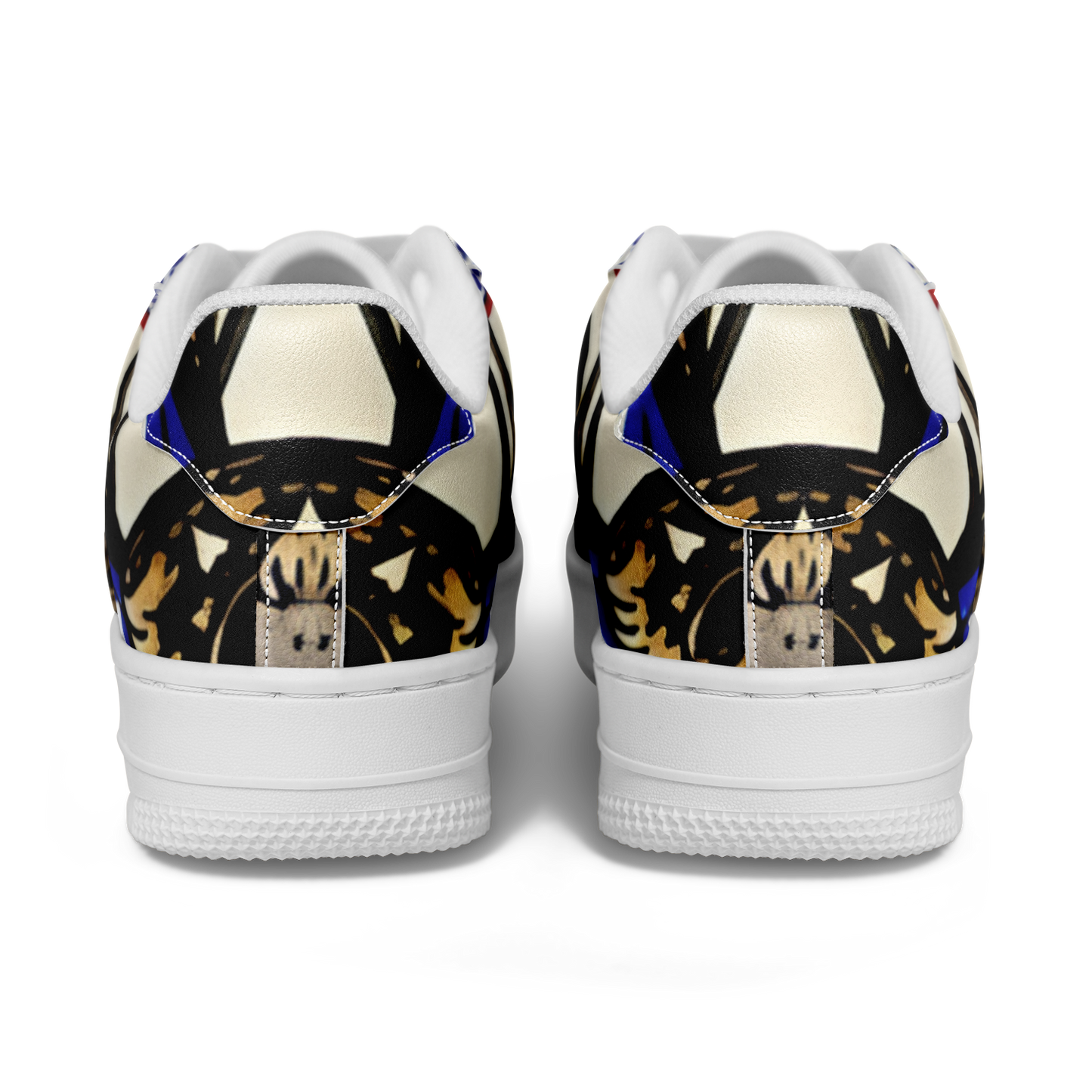 Women's Kaleidoscope Star Pattern All-Over Print Core Low Shoes