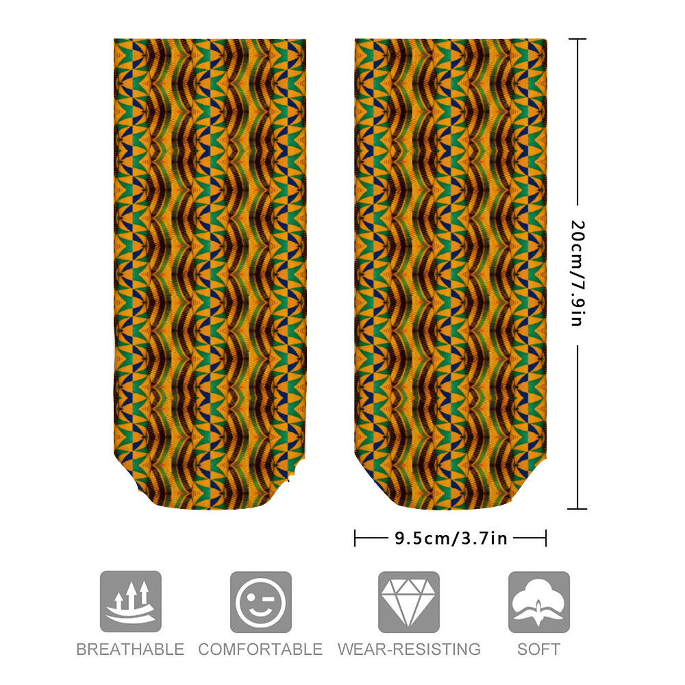 Women's Custom Unisex Polyester Thick Socks