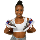 Women's Patriotic Star Kaleidoscope Pattern All-Over Print Core Low Shoes