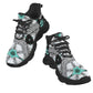 Women's Kaleidoscope Geo Pattern All Over Print Twisted Sole Sneakers